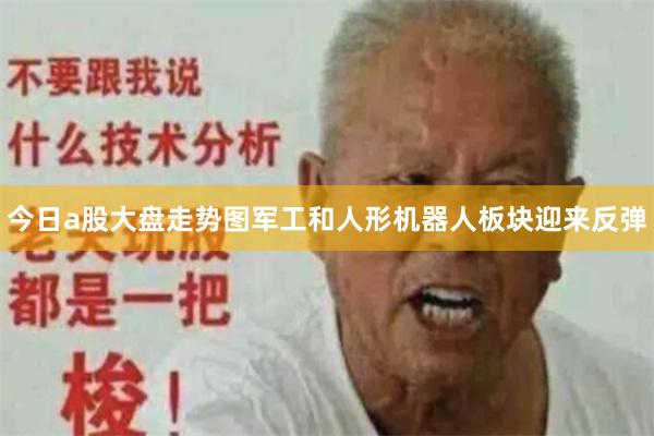 今日a股大盘走势图军工和人形机器人板块迎来反弹