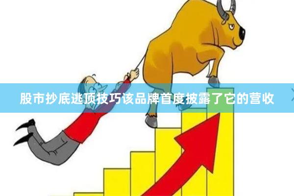 股市抄底逃顶技巧该品牌首度披露了它的营收